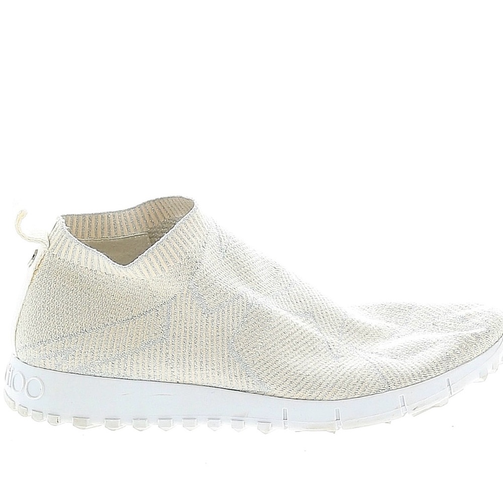 JIMMY CHOO NORWAY KNIT Ivory Stylish Shoes Size 6.5-7.5 MINT!!! Super Comfy!